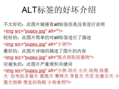 优化网页关键因素：ALT标签与标题标签的异同