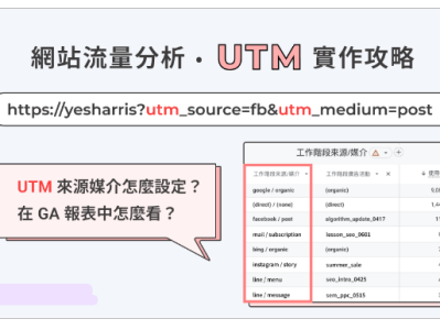 精通UTM网址参数：GA必备的流量来源分析利器